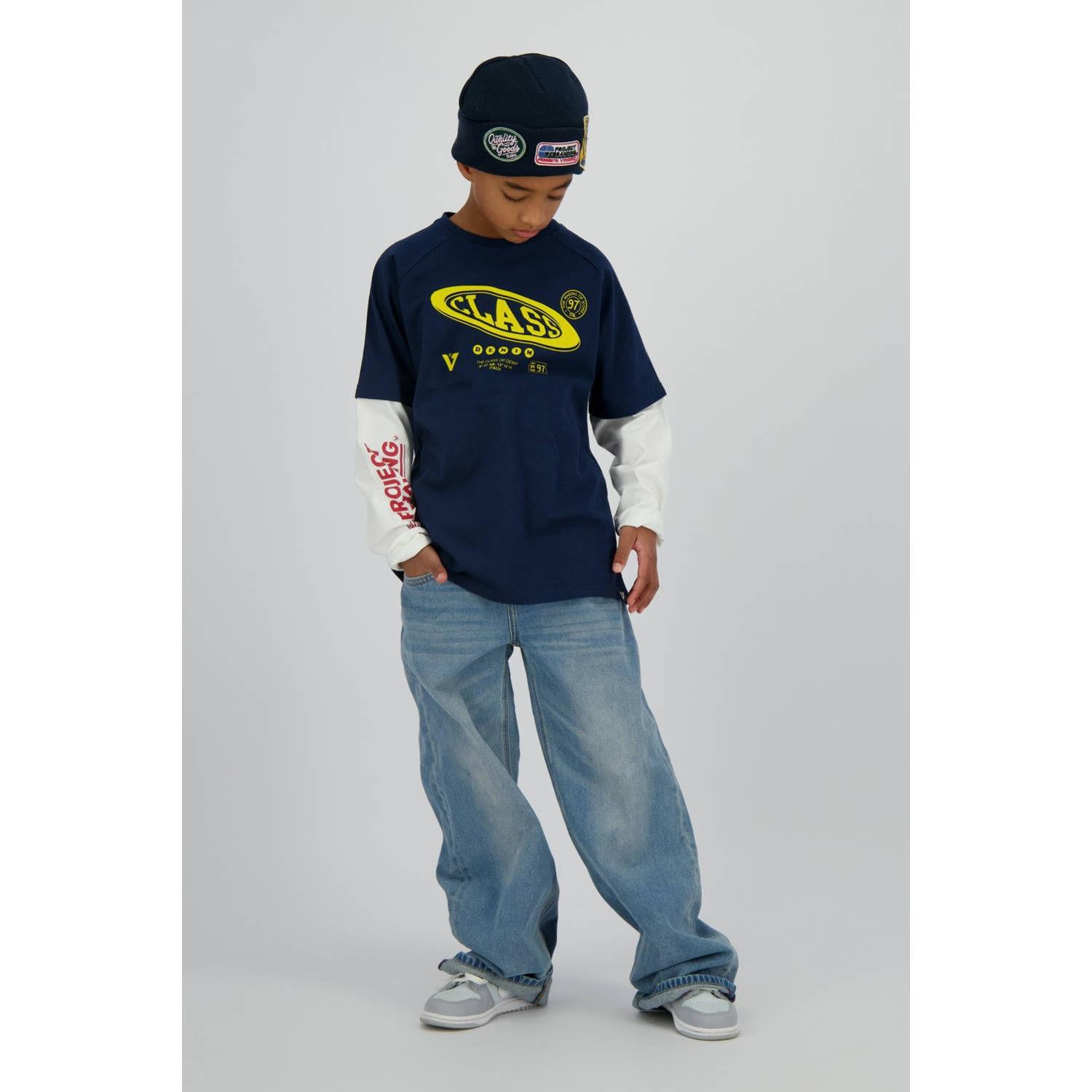 Vingino longsleeve donkerblauw