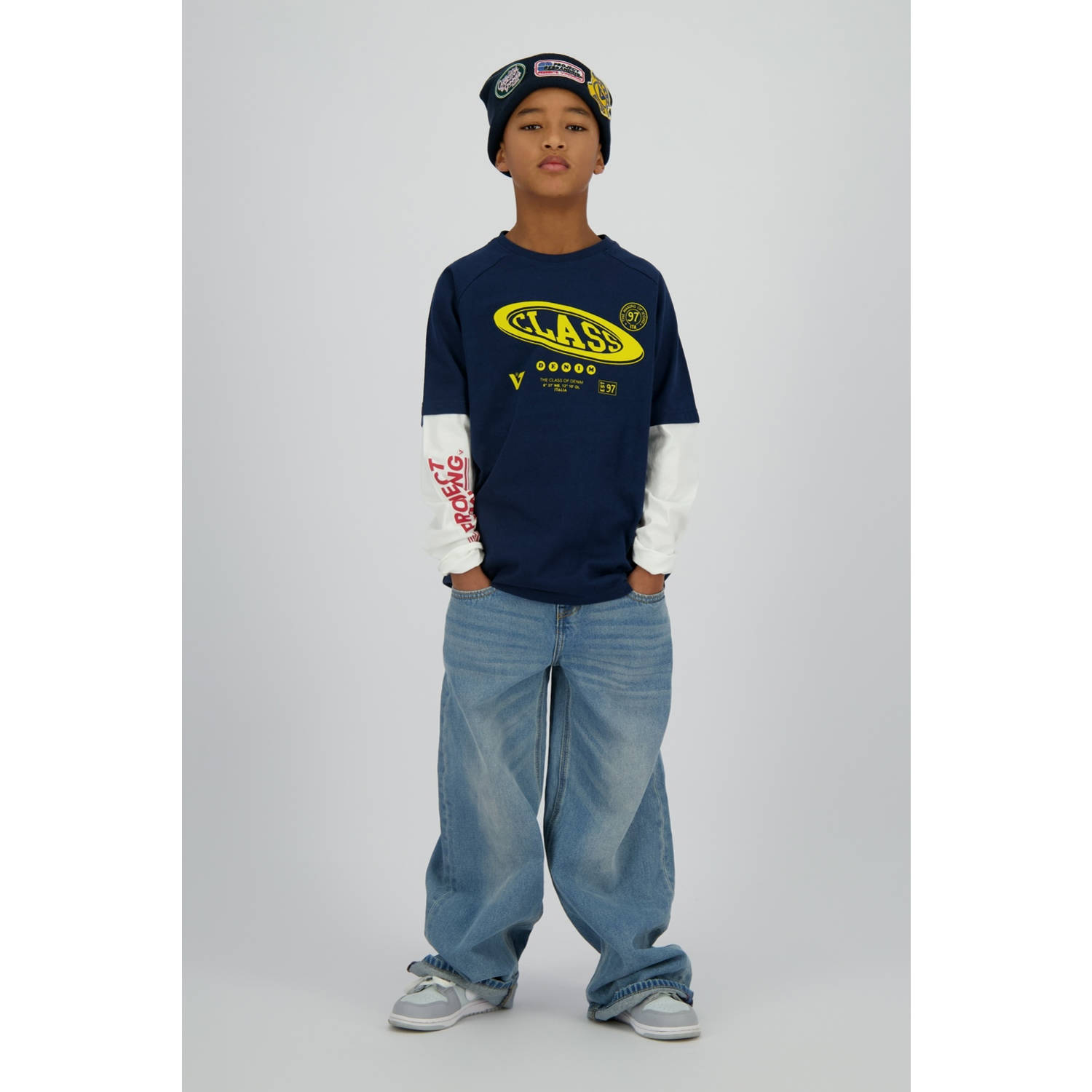 Vingino longsleeve donkerblauw
