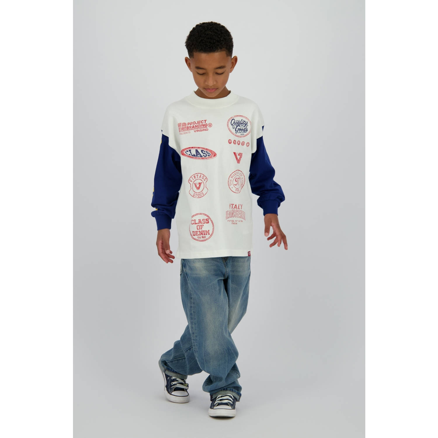 Vingino longsleeve wit
