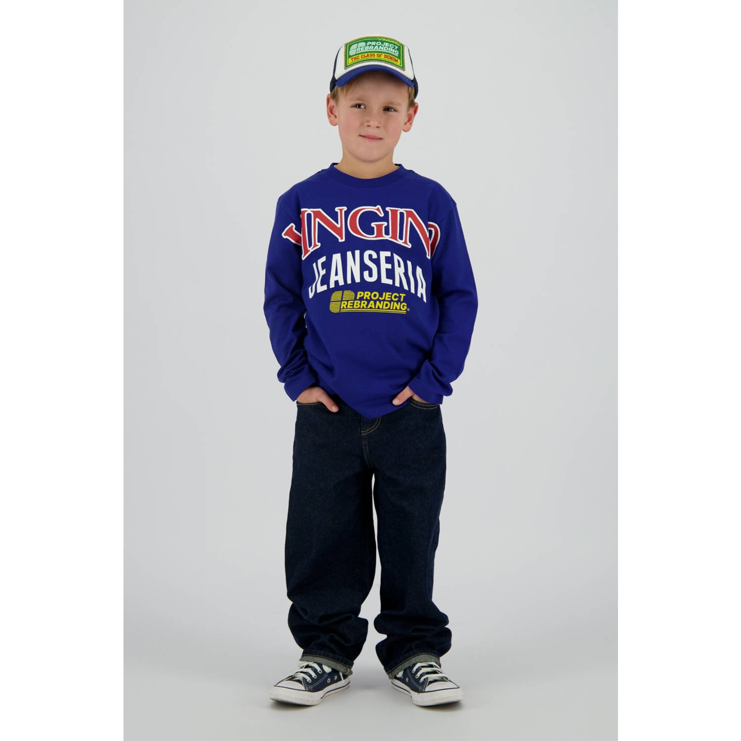 Vingino longsleeve blauw