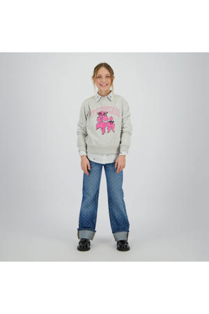 sweater grijs melange