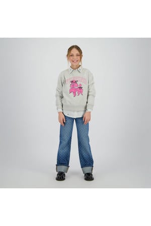 sweater grijs melange