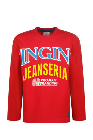 longsleeve rood