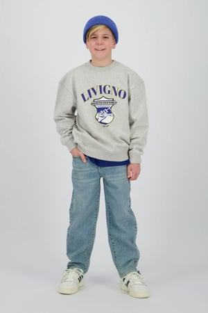 sweater grijs melange
