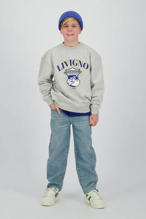 sweater grijs melange