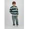 Vingino gestreepte sweater donkergroen