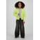 Vingino cardigan limegroen gebreid