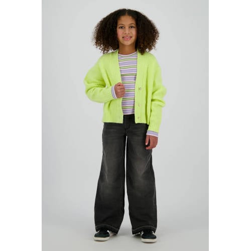 Vingino cardigan limegroen gebreid afbeelding