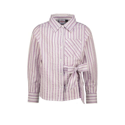 Vingino gestreepte blouse paars afbeelding