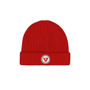 gebreide muts rood