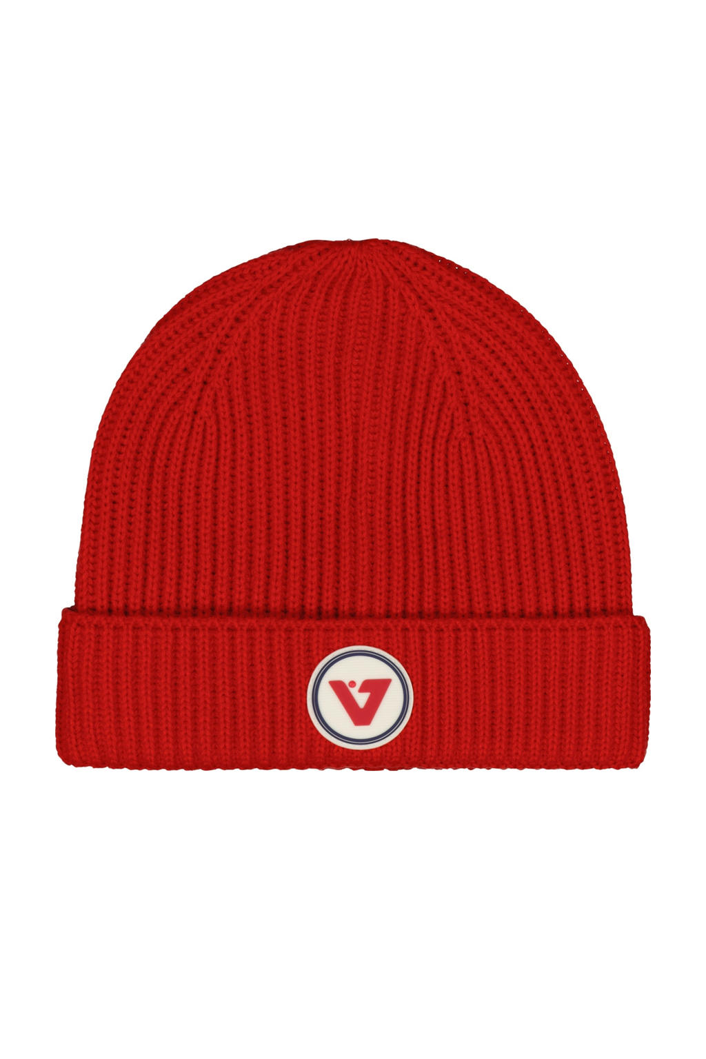 Vingino gebreide muts rood