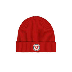 gebreide muts rood