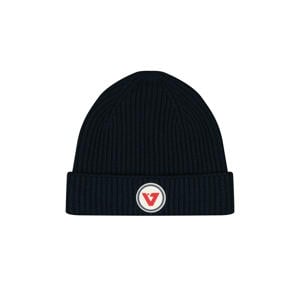 gebreide muts donkerblauw