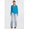 Anytime longsleeve V-hals blauw