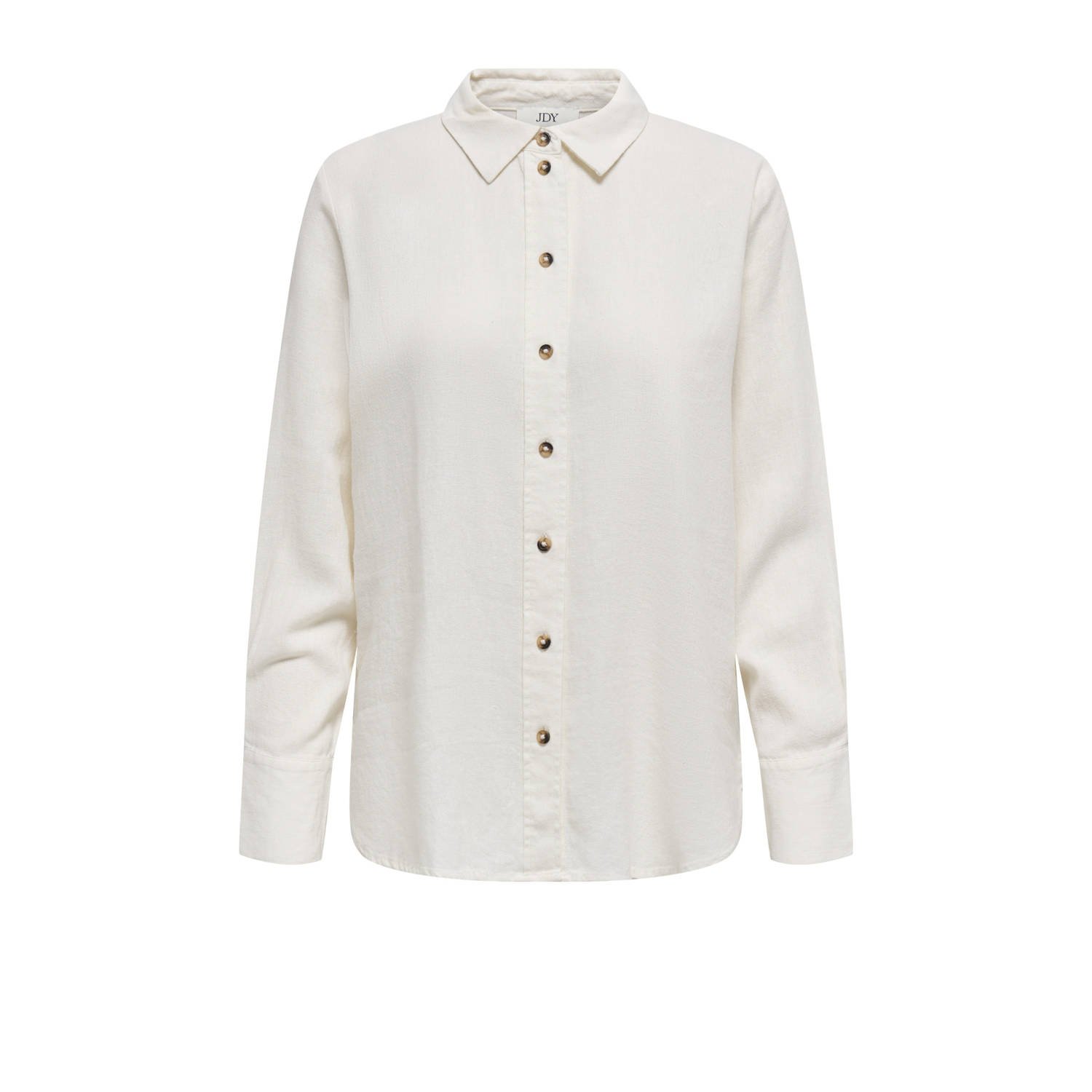 JDY Overhemdblouse SAY L S LINEN LOOSE SHIRT WVN NOOS