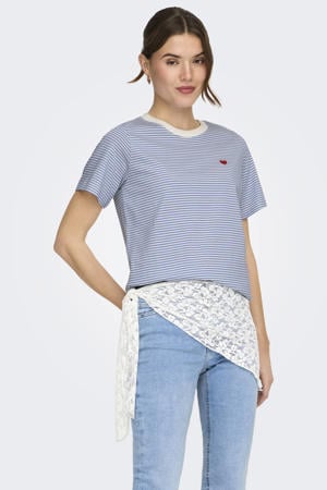 T-shirt blauw