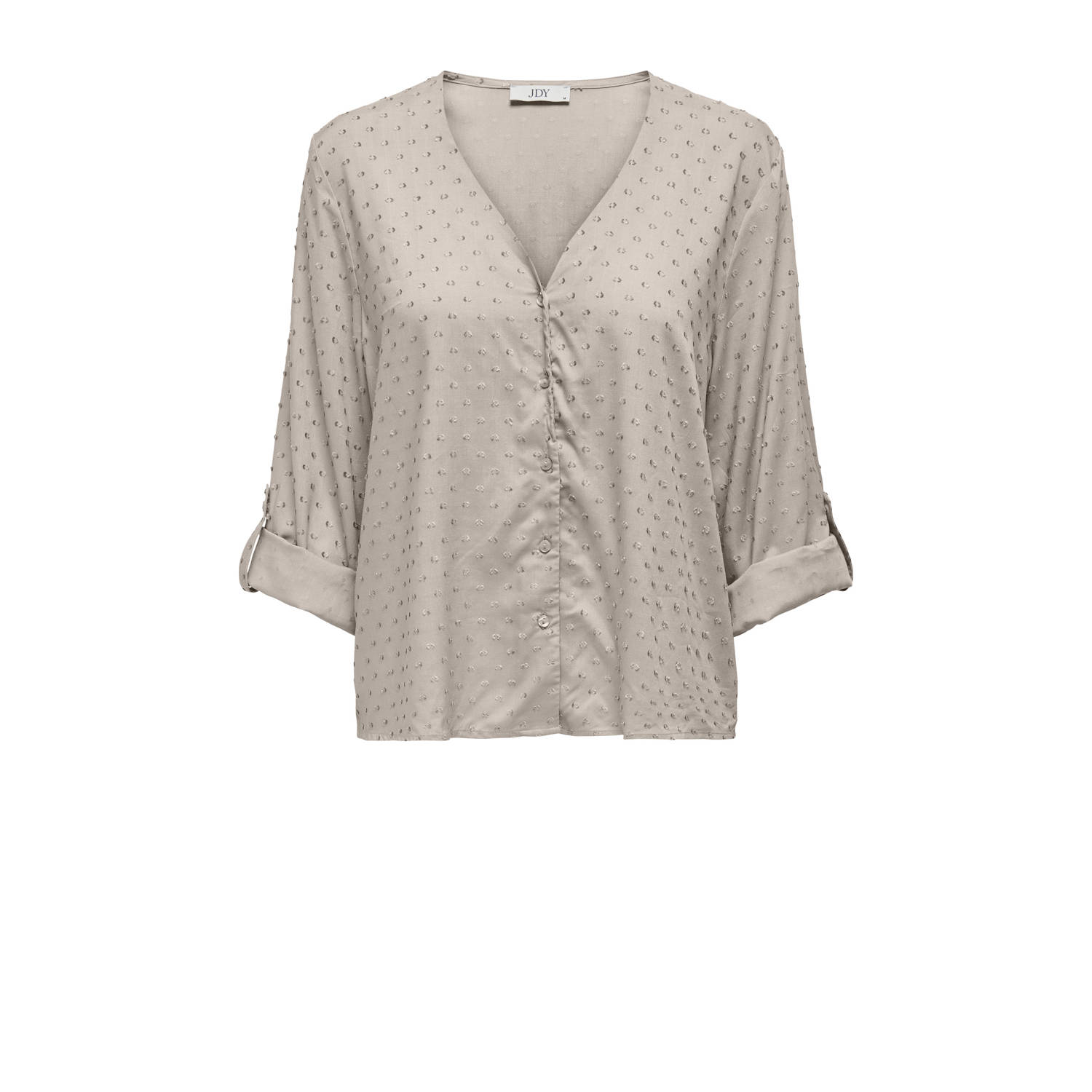 JDY Diana Life 7 8 Dobby Blouse Dames