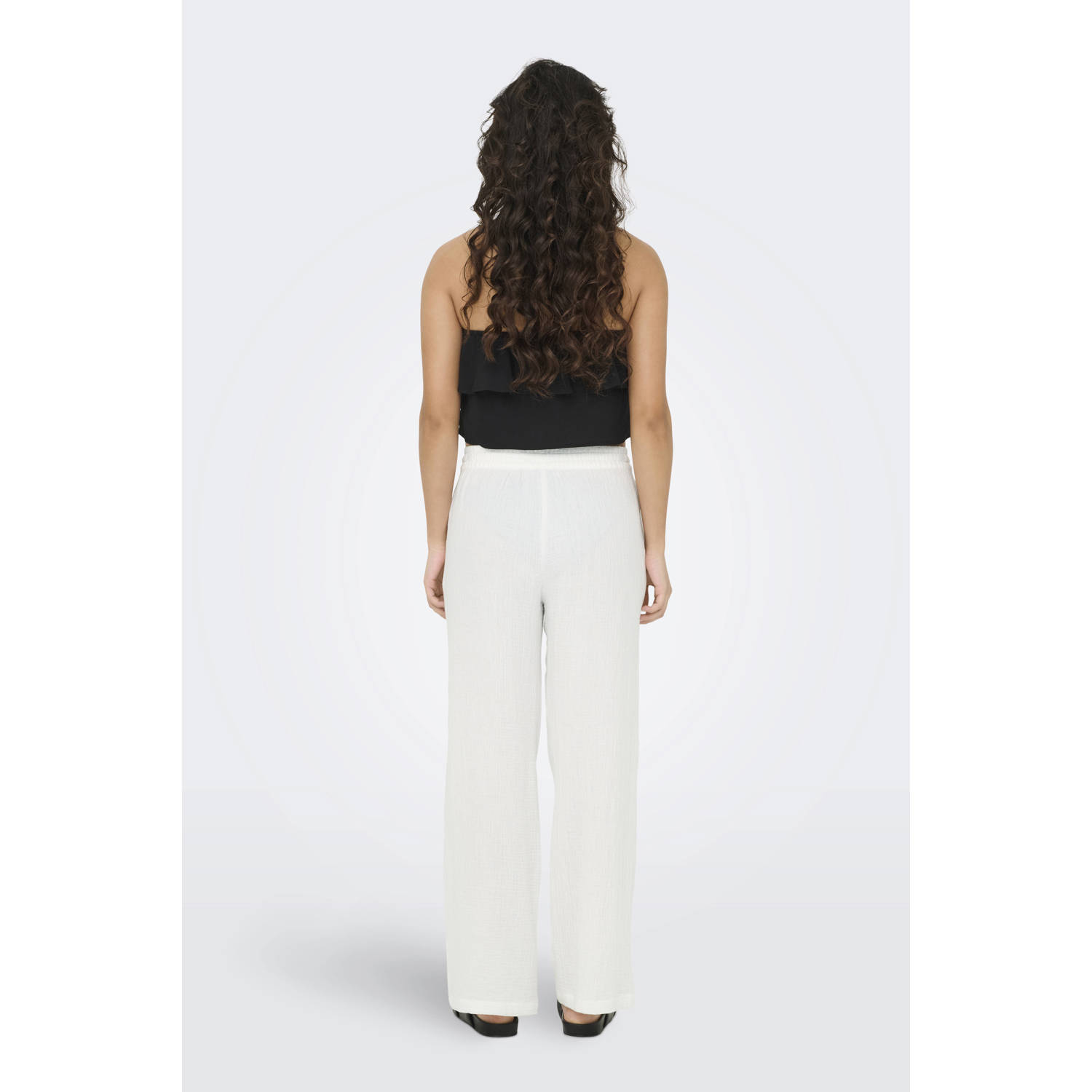 JDY wide leg regular waist casual broek