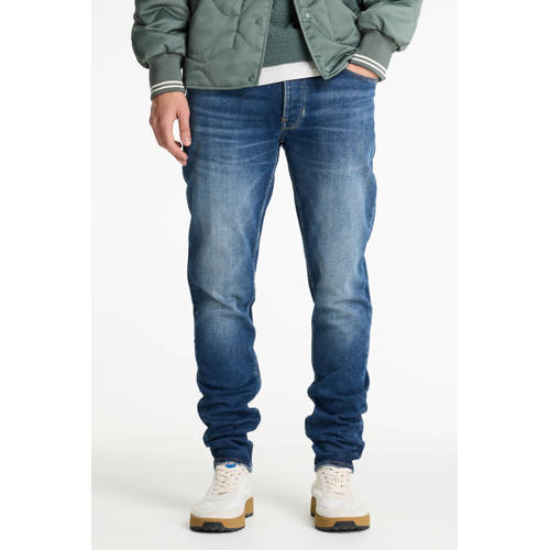 CHASIN' EGO Flame slim fit jeans rinse denim afbeelding