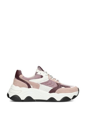 Cato chunky sneakers paars/roze