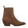 Poelman suède cowboylaarzen cognac