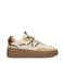 Poelman Anemone leren sneakers beige