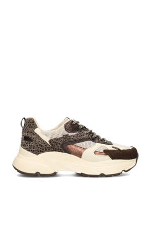Ayoki chunky sneakers ecru/bruin