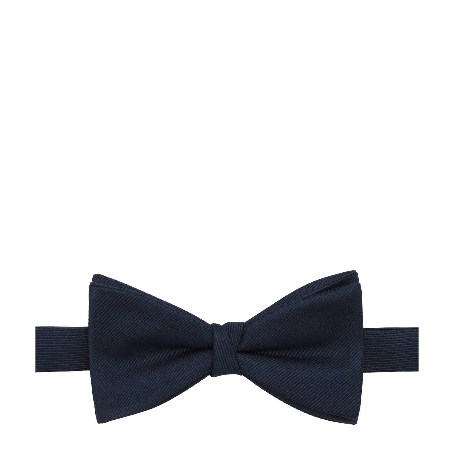 Mango Man vlinderdas donkerblauw