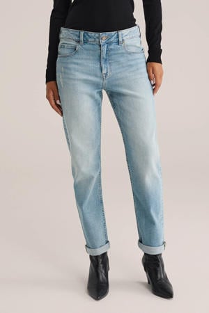 tapered jeans light blue denim