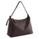 WE STUDIO leren schoudertas aubergine