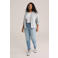 WE Fashion Curve tapered jeans light blue denim