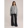 WE STUDIO high waist wide leg jeans black denim