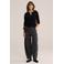 WE Fashion gebreid vest zwart