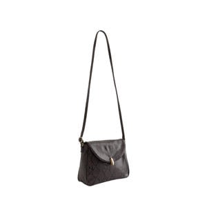 crossbody tas donkerbruin