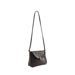 crossbody tas donkerbruin