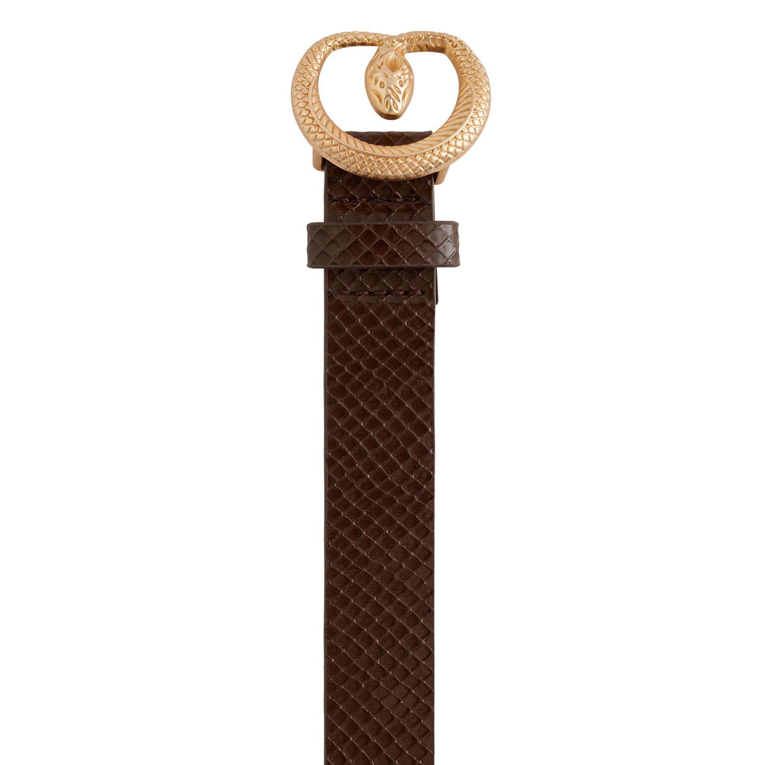 WE Fashion riem donkerbruin