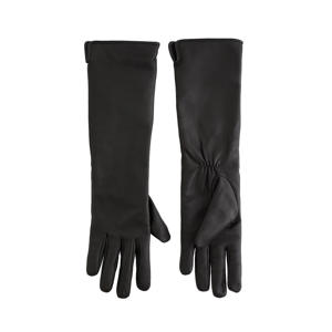 leren handschoenen zwart