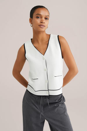 gilet wit