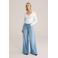 WE Fashion Blue Ridge wide leg jeans light blue denim