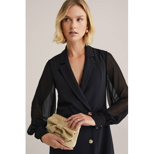 WE Fashion crossbody tas champagne afbeelding
