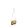 WE Fashion crossbody tas goudkleurig