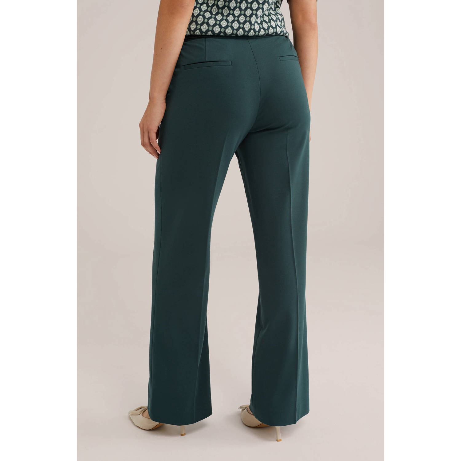 WE Fashion jersey high waist pantalon