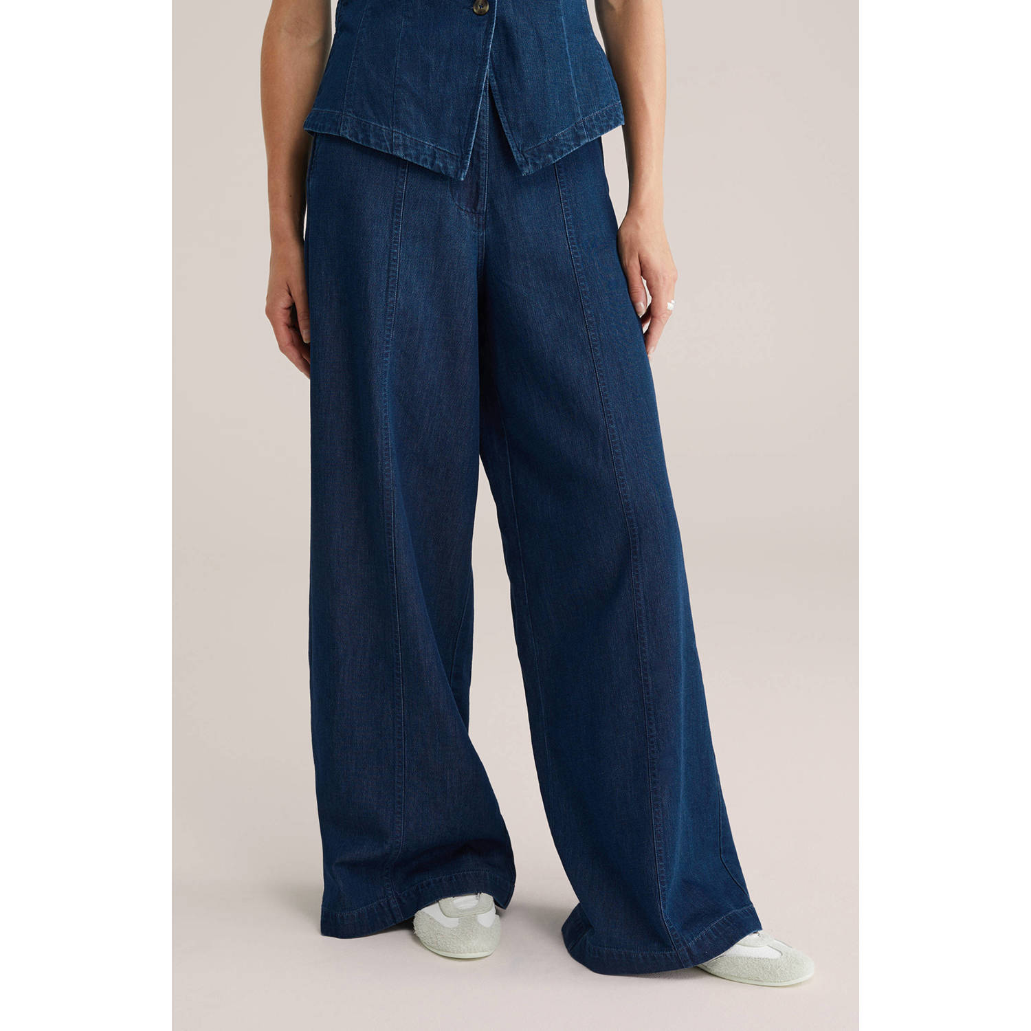 WE Fashion Blue Ridge Jeans dark blue denim