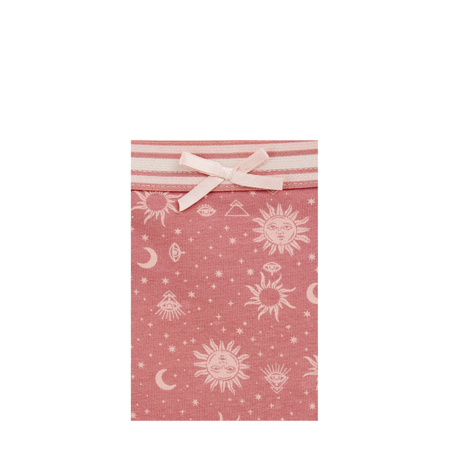 WE Fashion meisjes boxer (set van 4) roze lichtroze beige