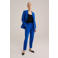 WE Fashion slim fit pantalon - blauw
