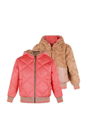 Noppies reversible zomerjas zalm