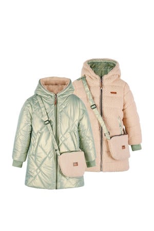reversible jas groen