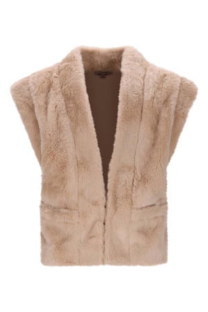 gilet lichtbruin
