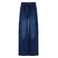 NONO regular high waist cargo jeans dark blue denim