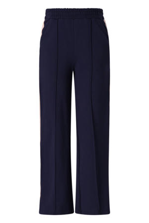 regular casual broek donkerblauw